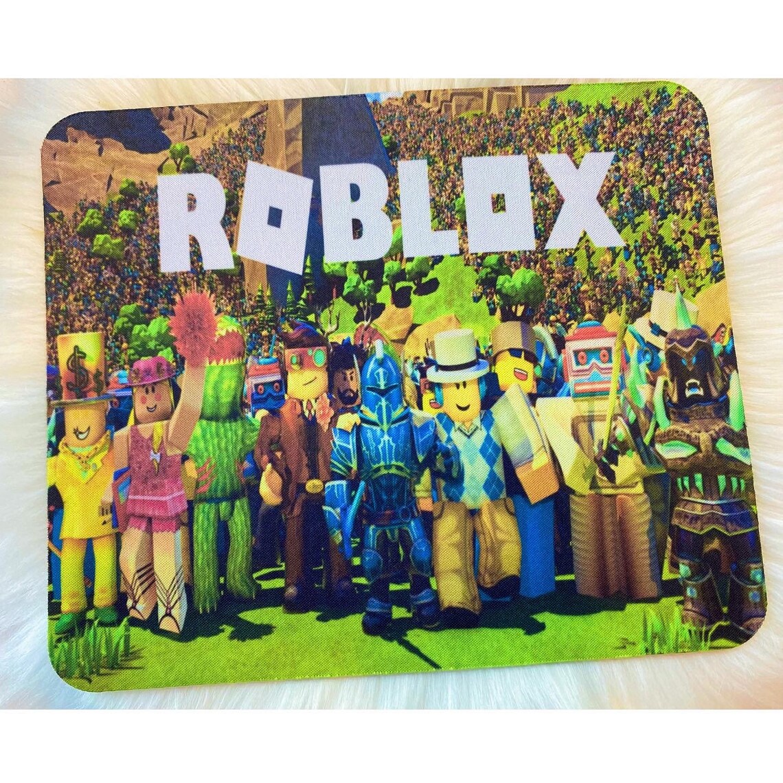 Minecraft Mouse Pad Roblox Mousepad Custom Mouse Pad Gamer Etsy