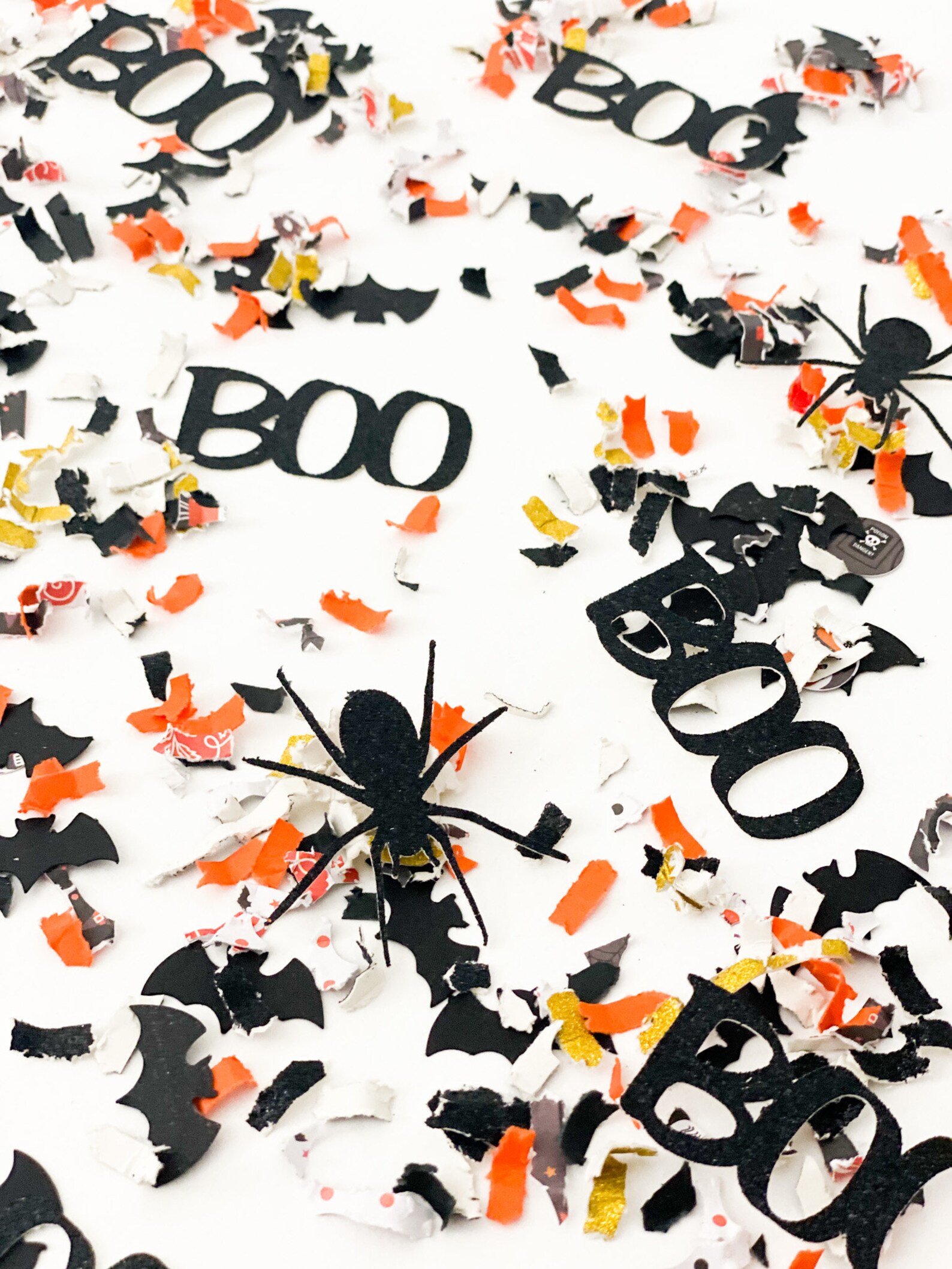 Halloween Confetti Halloween Decor Paper Confetti Halloween Etsy