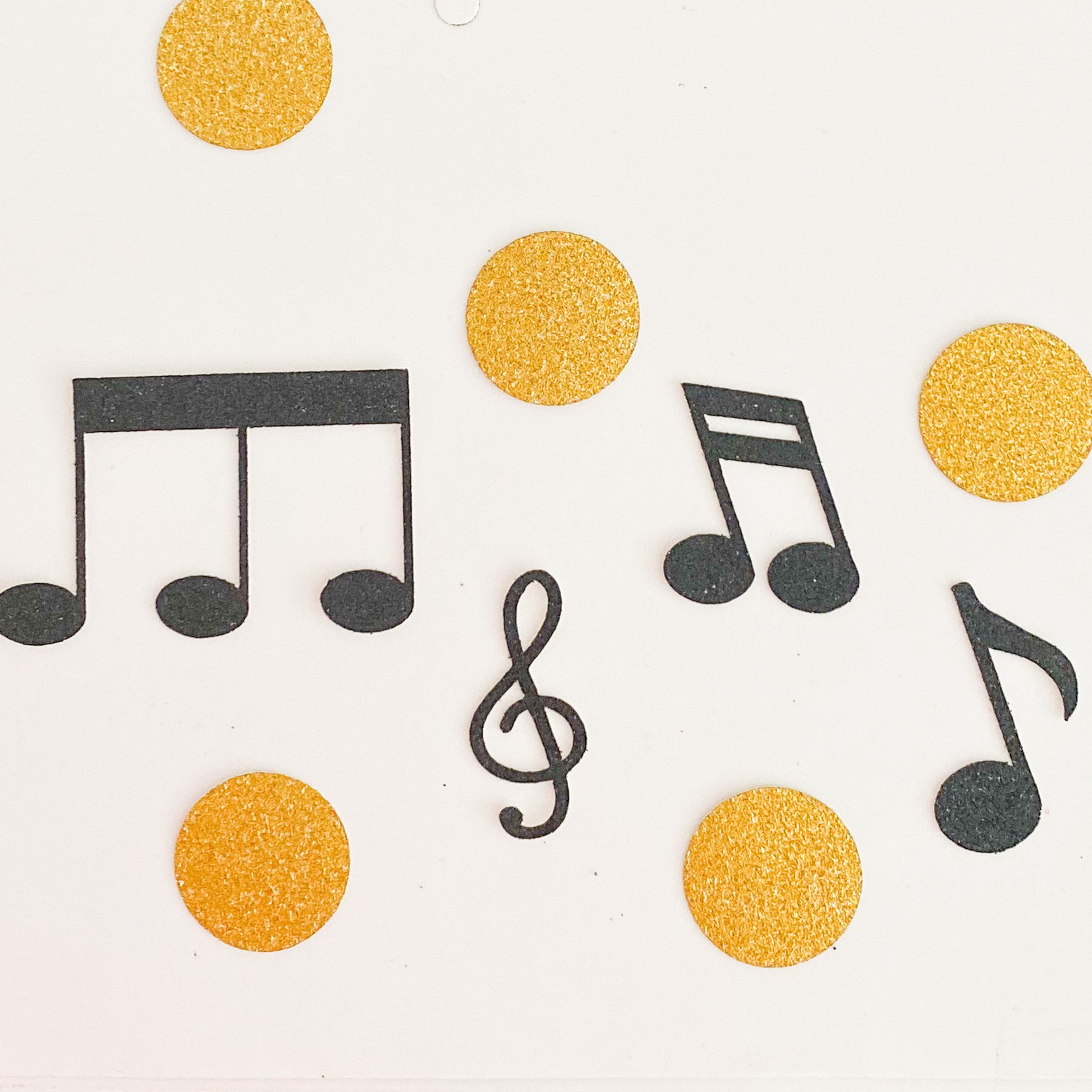 Music Note Confetti Music Confetti Music Themed Decor Etsy