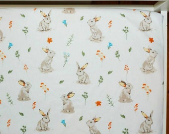 roller rabbit crib sheet