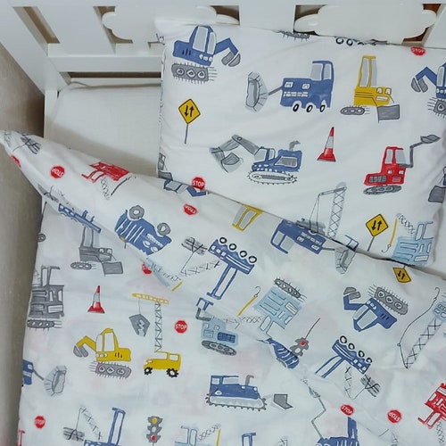 Monster Truck Duvet Cover Set Personalized Bedding Monster Etsy