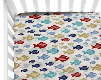 fish crib sheets