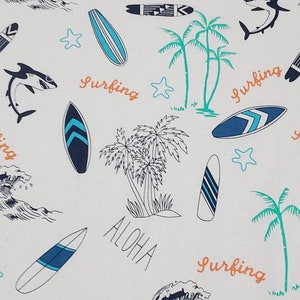 Sea side shark surf crib sheets, toddler sheets sets, summer twin sheet set bedding baby Fish sea, mini crib sheets, changing pad covers