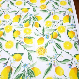 Lemon fruit crib sheet, toddler sheets set,fruit nursery, bedding baby lemon fruit uk nursery, mini crib sheet, changing pad covers