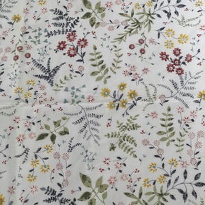 Floral Yellow Crib Sheet | Toddler, Twin, Queen Set, Botanical Baby Nursery Cotton Bedding, Mini, Cot Bed