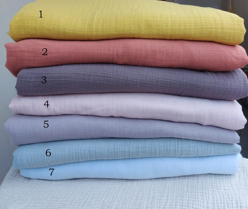 Organic Triple Layers Muslin Fitted Crib Sheets Muslin Fitted Etsy