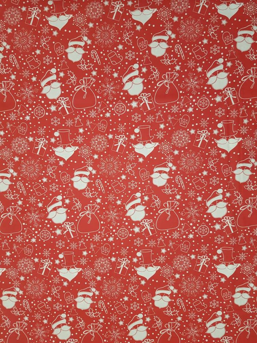 Red Christmas Crib Sheet Christmas Toddler Sheets Set100 Etsy