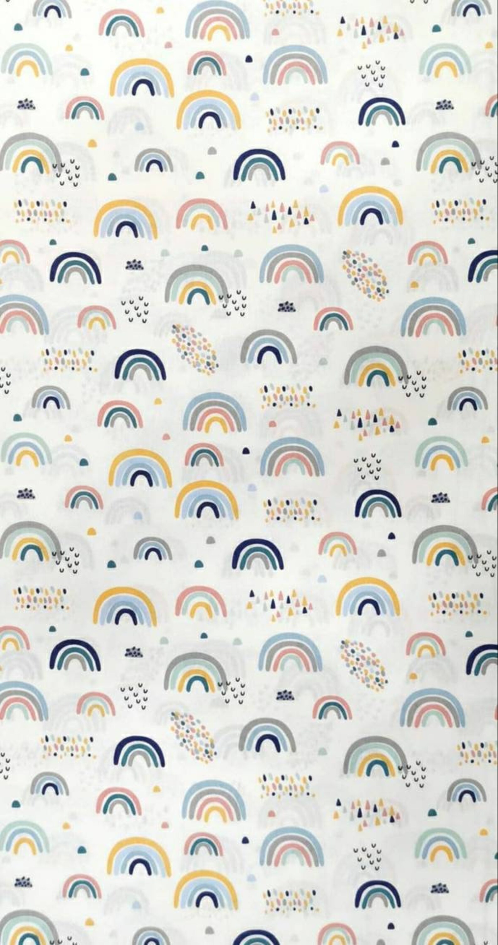 Rainbow Toddler Duvet Cover Rainbow Nursery Bedding Set Crib Etsy