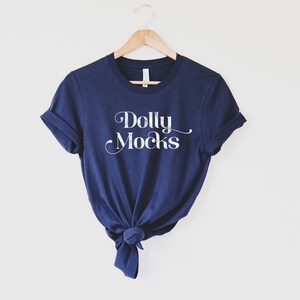 Bella Canvas 3001 Navy Mockup | Bella Canvas 3001 Mockup | Bella Canvas Navy Mockup | Hanging T Shirt Mockup | Bella Canvas T Shirt Mockup