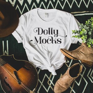 Bella Canvas 3001 Mockup | Bella Canvas White T Shirt Mockup | White T Shirt Mockup | Styled Flat Lay | Tied T Shirt Mockup | 3001 White