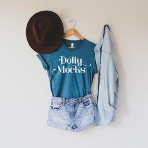 Fall Shirt Mockup | Bella Canvas Heather Deep Teal Mockup | Heather Deep Teal Mockup | Bella Canvas 3001 Mockup | Heather Deep Teal 3001CVC