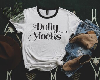 Download Ringer Tee Mockup Etsy