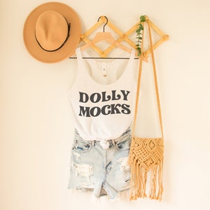 Next Level 6733 Heather White Mockup | Tank Top Mockup | Boho Mockup | Hanging Shirt Mockup | Triblend Racerback Mockup