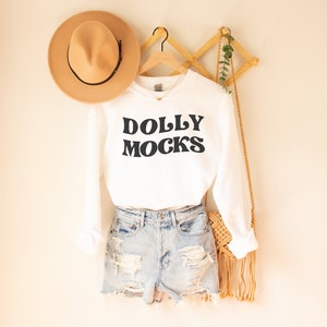 White 18000 Mockup | White Sweatshirt Mockup | Summer Mockup | 18000 Mockup | White Jumper Mockup | Boho Mockup