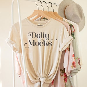 Bella Canvas 3001 Heather Dust Mockup | 3001 Mockup | Heather Dust 3001 Mockup | Bella Canvas Mockup | 3001CVC Mockup | Hanging Shirt Mockup