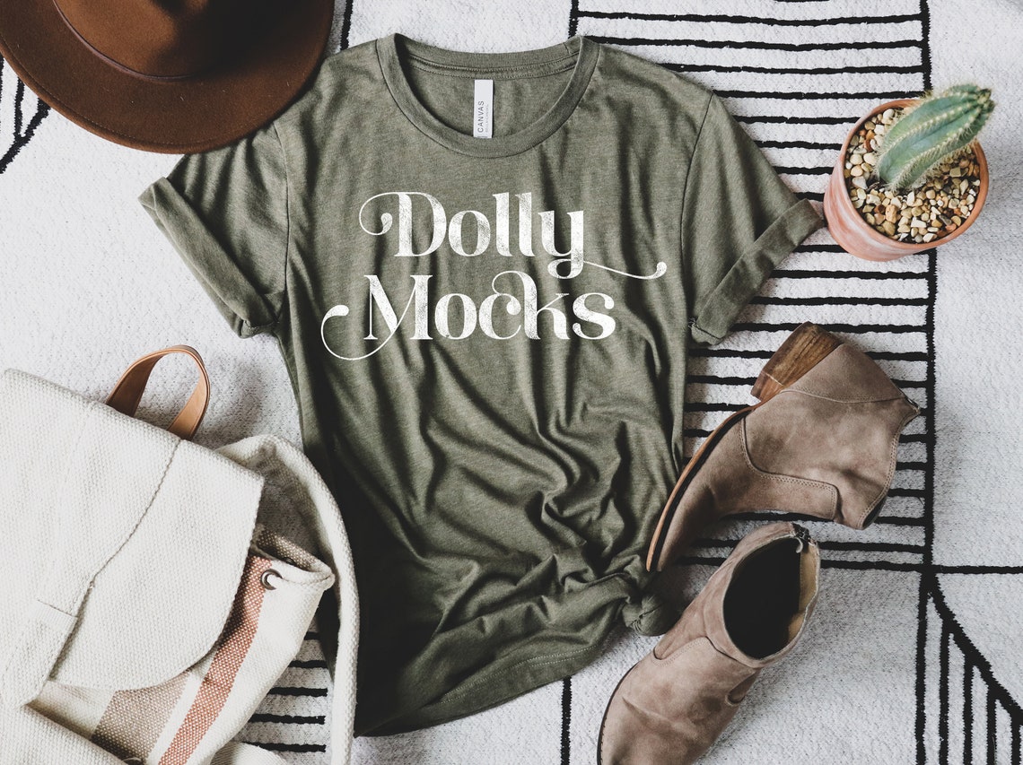 Bella Canvas 3001 Mockup Bella Canvas Heather Olive T Shirt - Etsy
