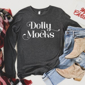 Christmas Mockup Bella Canvas 3501 Long Sleeved Shirt Mockup Bella Canvas Dark Grey Heather 3501 Mockup, 3501 Dark Grey Heather Mockup