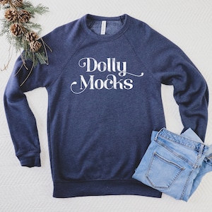3901 Mockup | Sweatshirt Mockup | Fall Mockup | Bella Canvas 3901 Mockup | Bella Canvas 3901 Heather Navy Mockup | Winter Mockup