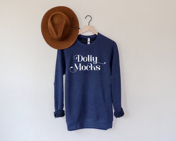 3901 Navy Triblend Mockup Sweatshirt Mockup Fall Mockup Etsy