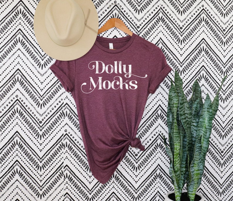 Download Bella Canvas 3001 Mockup Heather Maroon 3001 Hanging T | Etsy