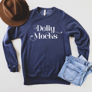3901 Mockup | Sweatshirt Mockup | Fall Mockup | Bella Canvas 3901 Mockup | Bella Canvas 3901 Heather Navy Mockup | Winter Mockup