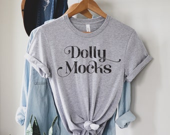 3001 Athletic Heather Mockup | Bella Canvas 3001 Mockup | Summer Mockup | Athletic heather Mockup | Hanging Shirt Mockup