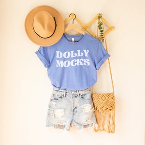 Heather Columbia Blue Mockup | Bella Canvas 3001 Mockup | Flat Lay Mockup | Hanging Shirt Mockup | Mock Up | Boho Mockup Bella and Canvas