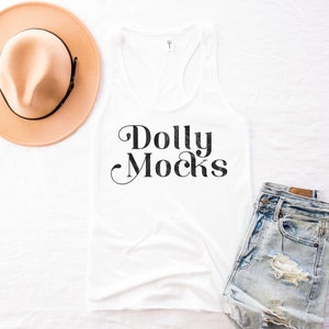 Next Level 1533 Mockup | 1533 White Mockup | White Tank Top Mockup | Summer Flat Lay | Women&#39;s Tank Top Mockup | NL1533 Tank Top Mockup