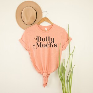 Bella Canvas 3001 Heather Prism Sunset Mockup | Hanging T Shirt Mockup | Spring Mockup | Southwestern Boho Mockup Cactus Hat Hanging Shirt