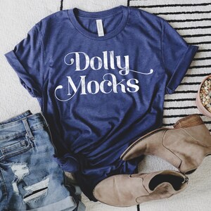 Bella Canvas Navy Triblend Mockup | Bella Canvas 3413 Mockup | Styled Flat Lay | Bella Canvas T Shirt Mockup | 3413 Navy Triblend