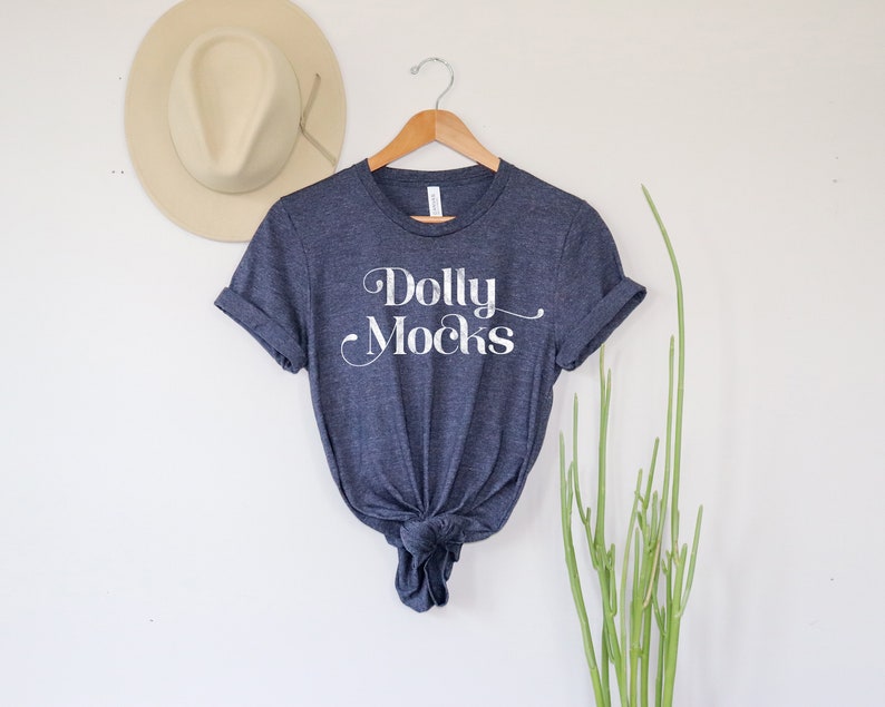 Heather Midnight Navy Bella Canvas Mockup 3001 Bella Canvas - Etsy