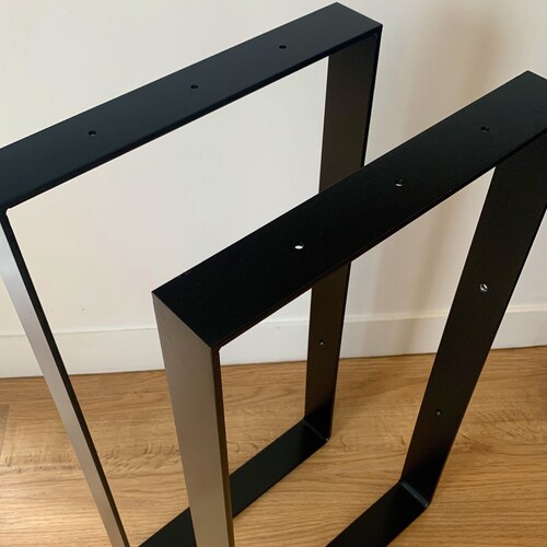 Console Legs in Black or Raw Metal set of 2 for Console Etsy