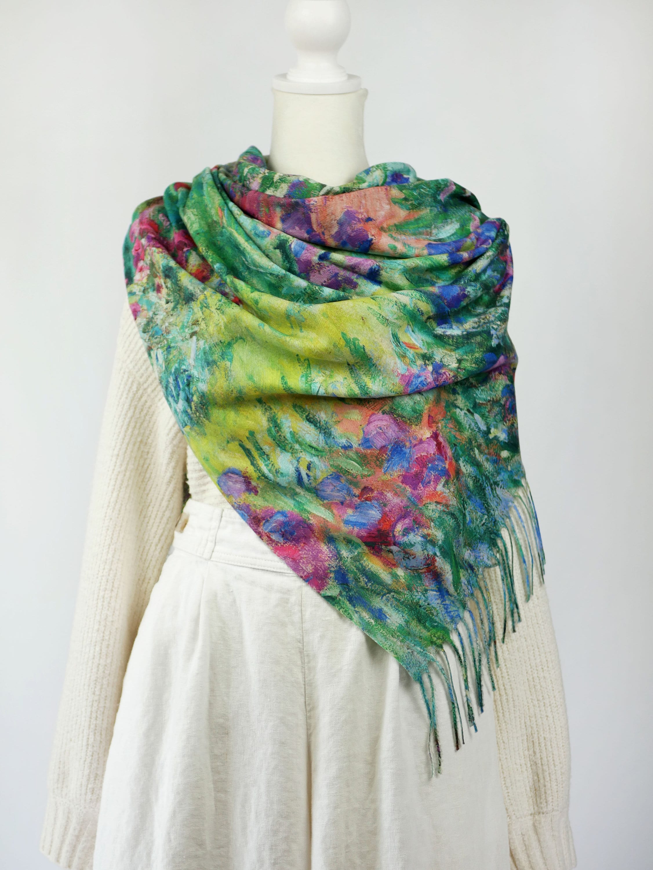 Multicolor Scarf - Etsy