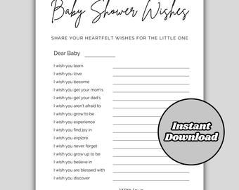 Baby Shower Wishes | Printable Baby Shower Games | Baby Words Game | Baby Scramble Games | Word Scramble Baby Shower Game