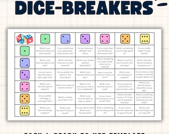 Ultimate Icebreaker Game for Fun and Connection | Back To School | Icebreaker Game | Teacher Resource | Games for kids | Icebreak