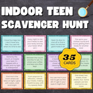 Juego de búsqueda del tesoro en interiores definitivo para adolescentes y preadolescentes: divertido, interactivo, personalizable y reutilizable Descargar PDF