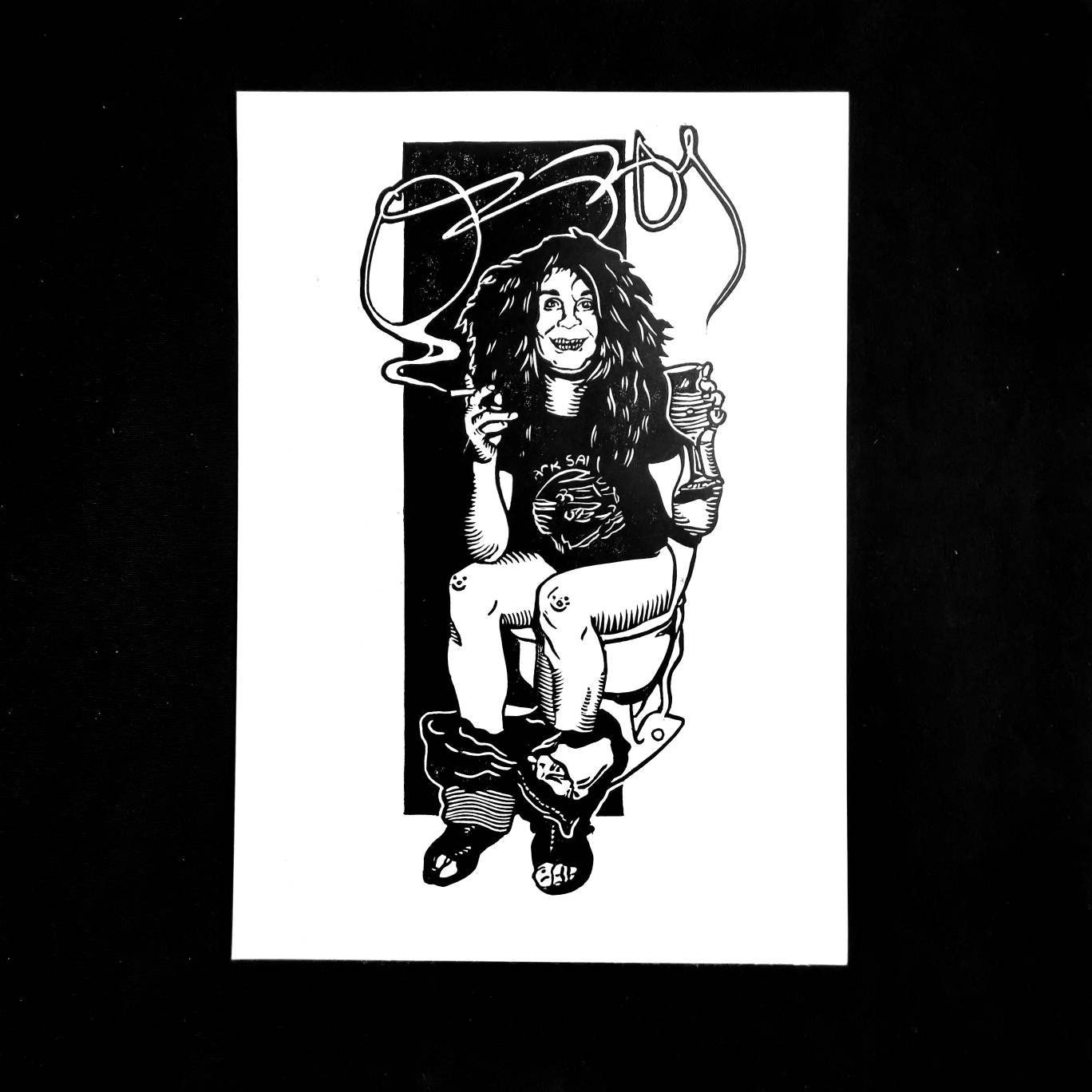 Ozzy original art - Etsy 日本