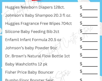 Baby Price is Right | It&#39;s a Boy Story | Toy Story Baby Shower Game