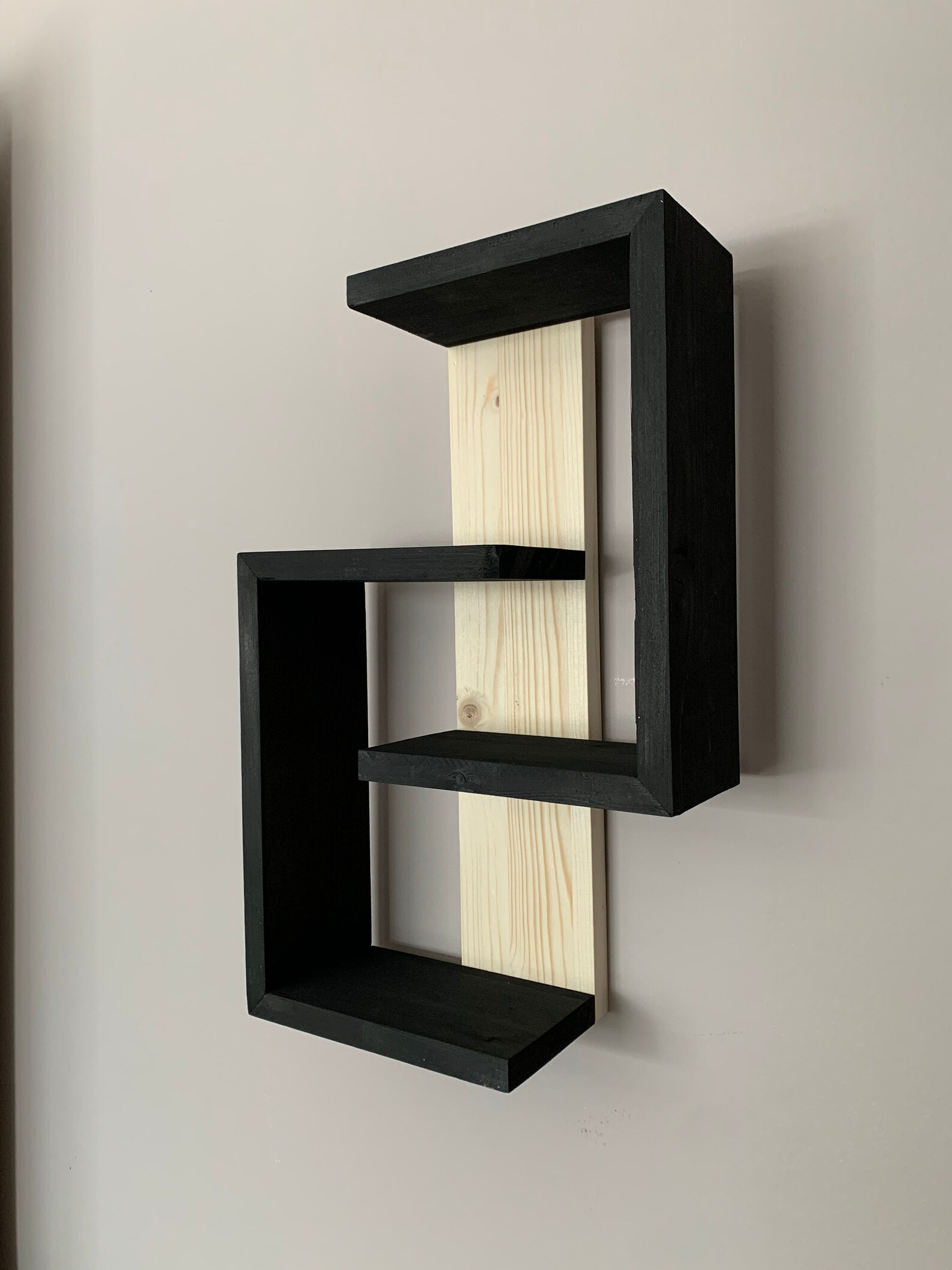 Modern Wooden Tablet Handmade Wall Decoration Etsy Canada