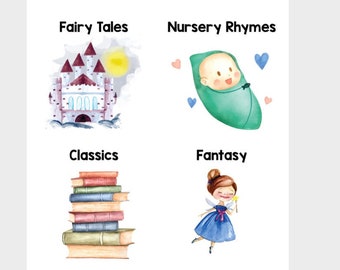 Genre Labels Etsy
