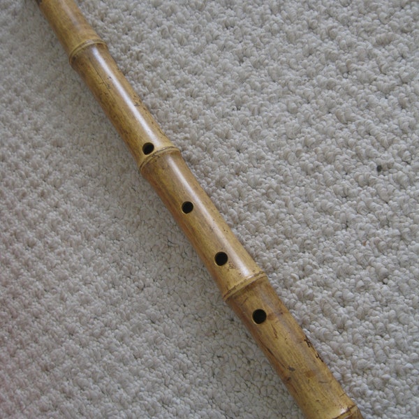 Seller special Offer - New 1.8 Shakuhachi w/o root end, Natural tradition Shakuhachi Mouthpiece D/F Key, Pentatonic, Grat Sounding !!