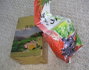 Taiwan 2024 winter season Oolong Tea from Ali-Shan high mountain tea 155 G (5.5 Oz) sealed bag. Tea connoisseur's favorite!!