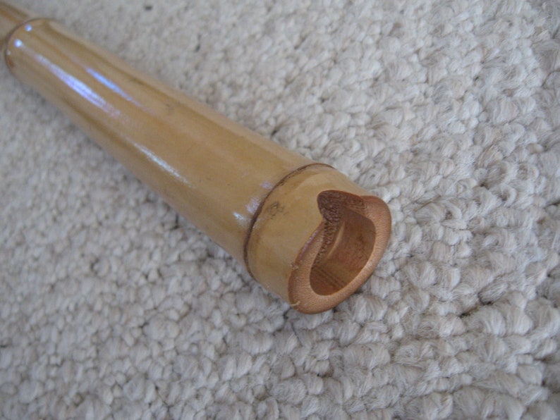 New 7 Holes Traditional Dongxiao D/G Key Ushape Mouthpiece Bamboo