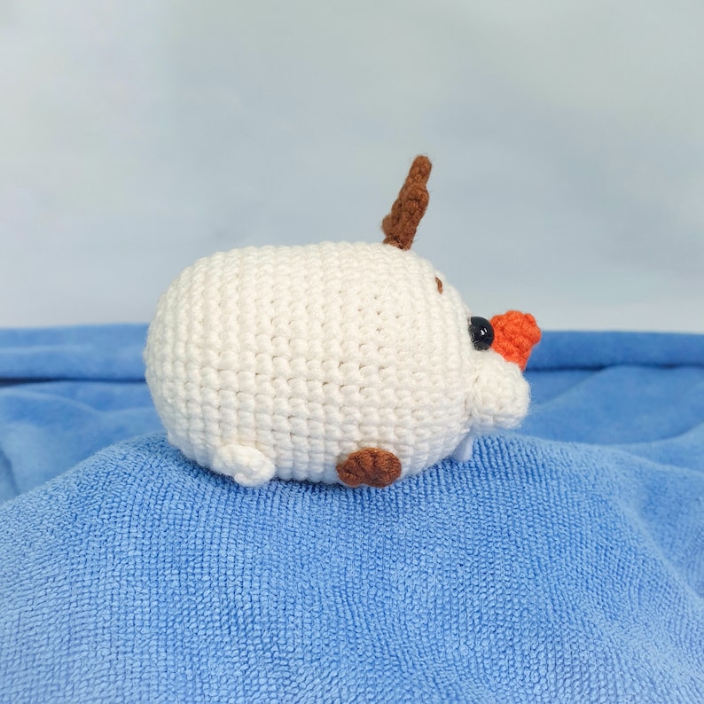 CROCHET PATTERN Olaf Tsum Tsum Amigurumi Pattern English PDF image 5