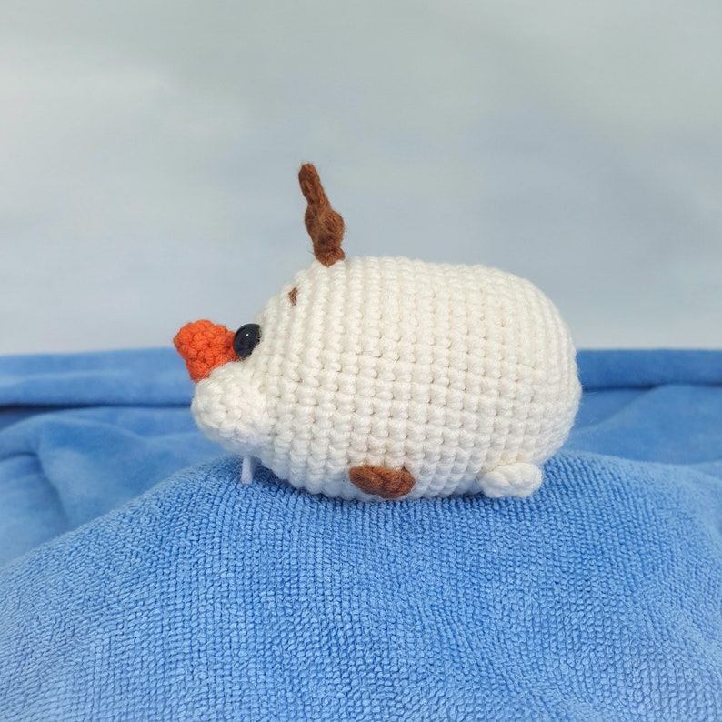 CROCHET PATTERN Olaf Tsum Tsum Amigurumi Pattern English PDF image 3