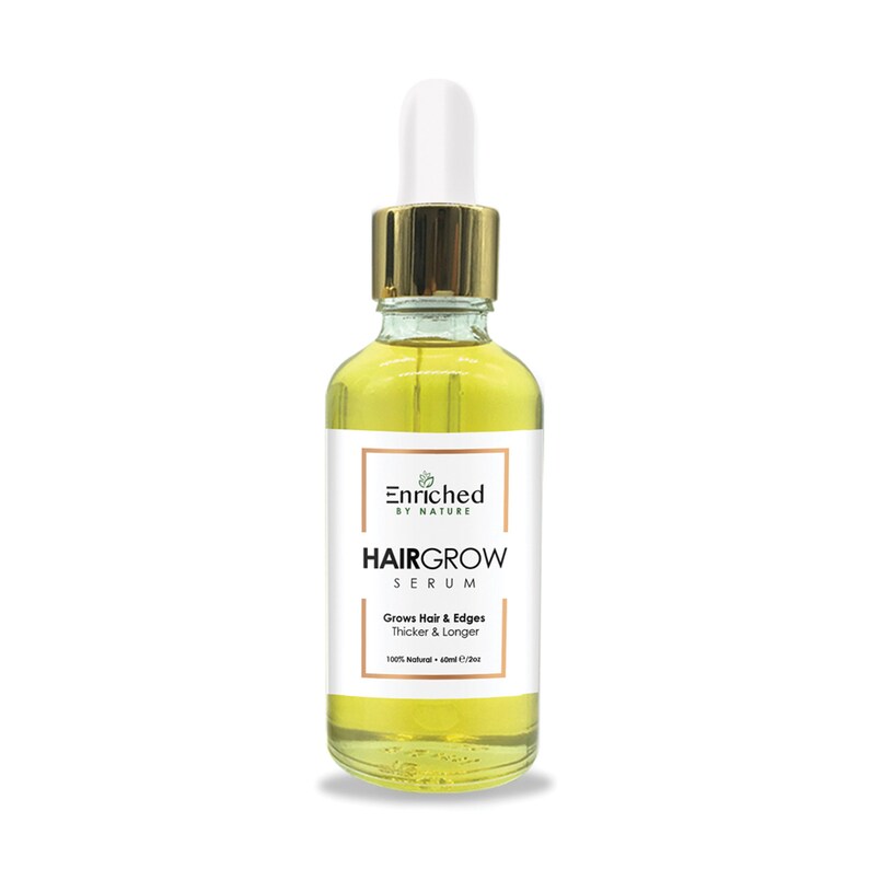 Hair Growth Serum Thinning Hair Edges Hair Treatment Etsy