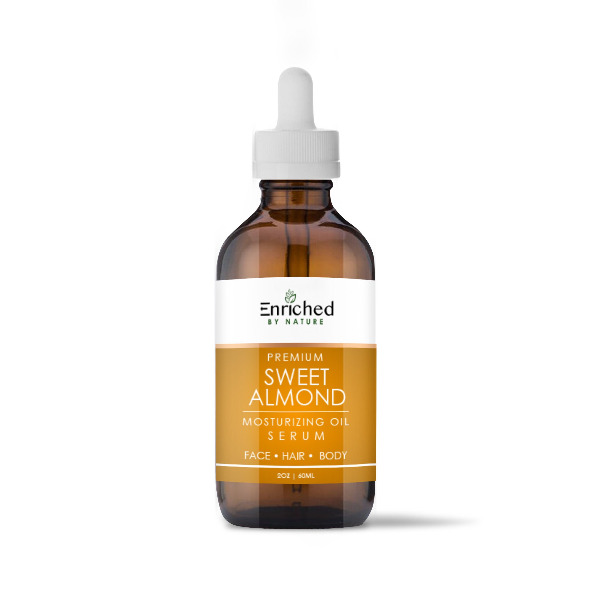 Organic Sweet Almond Moisturizing Oil Serum for Face Hair and Etsy