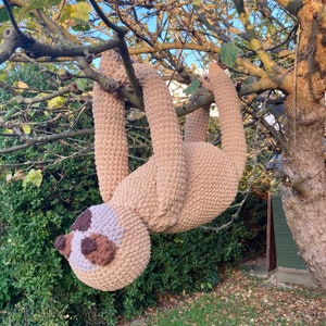 George The Giant Sloth Crochet Pattern