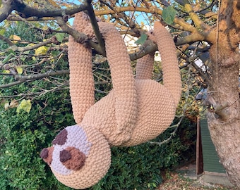 George The Giant Sloth Crochet Pattern