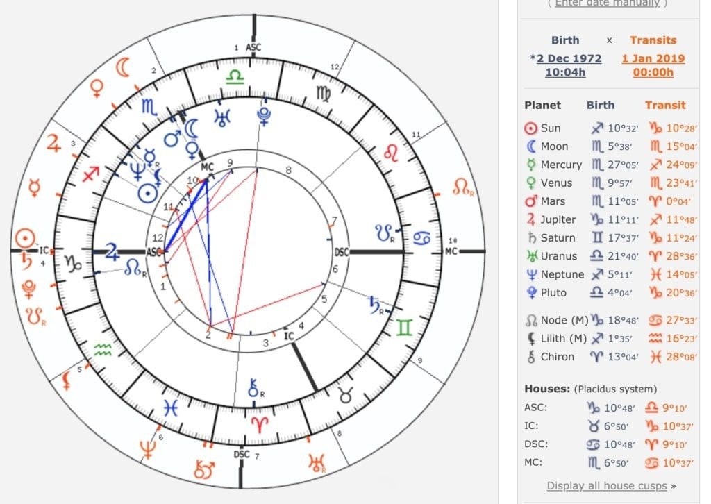 Pinkett Birth Chart